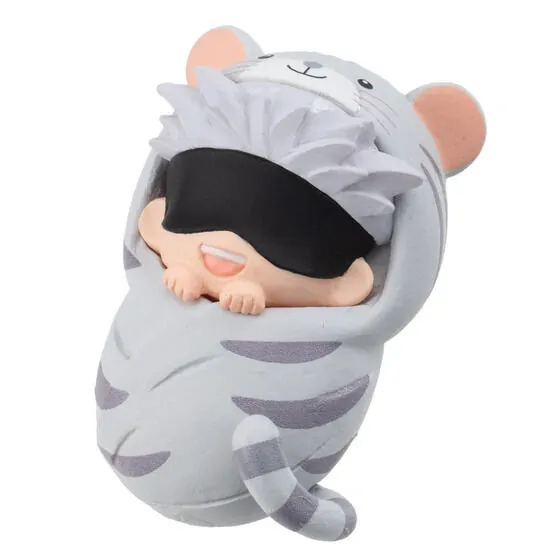 Jujutsu Kaisen - Gojo Satoru - Gashapon - Jujutsu Kaisen Punitoppu ♡ Okurumi Taiga-aso-to - Okurumi Mascot - Punitoppu♡ (Bandai)