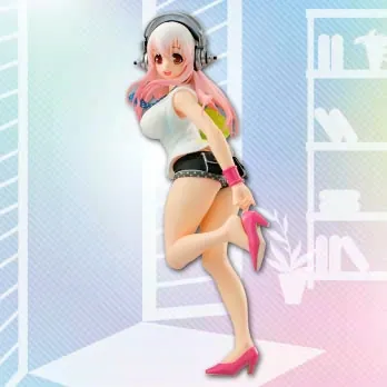 SoniComi (Super Sonico) - Sonico - Seikatsu Micchaku Shuzai Special Figure - Going out Time ver. (FuRyu)