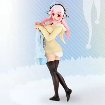SoniComi (Super Sonico) - Sonico - Seikatsu Micchaku Shuzai Special Figure - Clothes Changing Time ver. (FuRyu)
