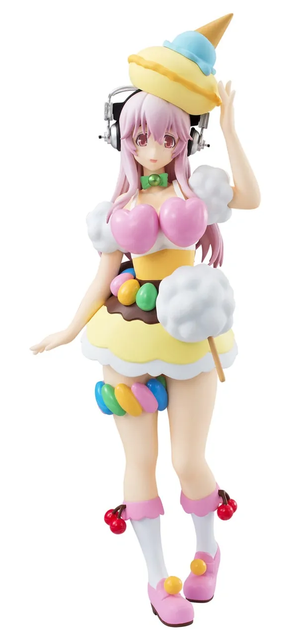 SoniAni: Super Sonico The Animation - Sonico - Furyu Kuji - Minna no Kuji SoniAni: Super Sonico The Animation - Stage Costume Design ver. (FuRyu)