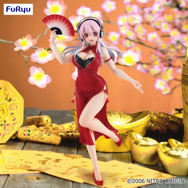 SoniComi (Super Sonico) - Sonico - Trio-Try-iT Figure - China Dress ver. (FuRyu)