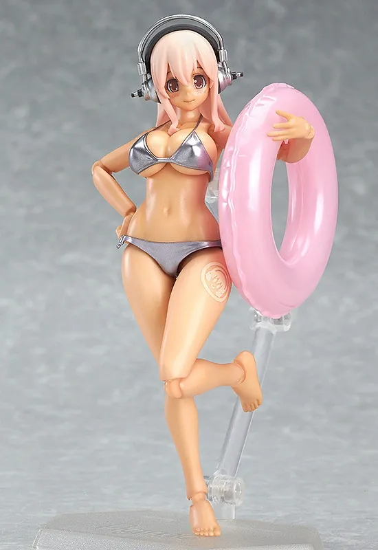 SoniAni: Super Sonico The Animation - Sonico - Figma (#EX-023) - Suntan ver. (Max Factory)