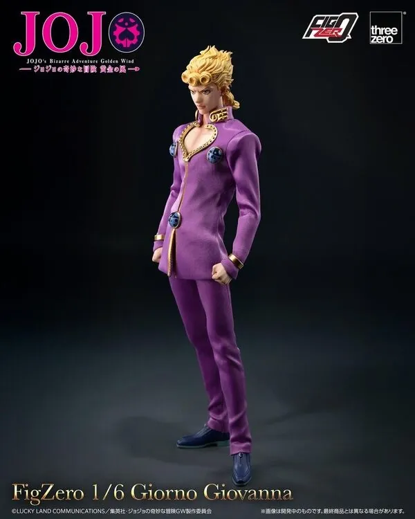 Jojo no Kimyou na Bouken - Ougon no Kaze - Giorno Giovanna - FigZero - 1/6 (ThreeZero)