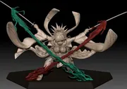 Fate/Grand Order - Miyamoto Musashi - Kanmuri-i Eirei Ver. (Bool 3D Factory)