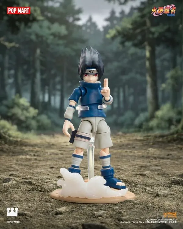 Naruto - Uchiha Sasuke - Pop Action Classic Naruto: Chunin Exams Series Figures (Pop Mart)