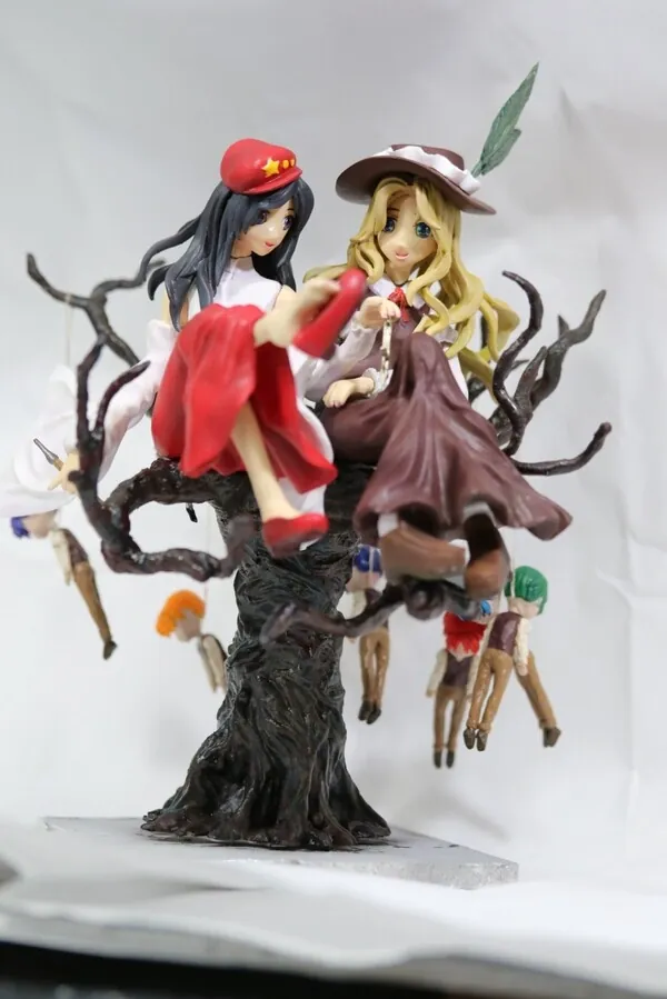Touhou Project - Hourai Ningyou Jacket no Ano Ko - Hourai Ningyou Shohan Label no Ano Ko - Doujin Figure - Hourai Ningyou Vignette (Negi Shio Zoukei Donburi)