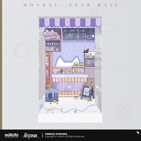 Honkai: Star Rail - Display Case - Honkai: Star Rail Little Cat Series - Little Series - Purple, Standard Edition (miHoYo)
