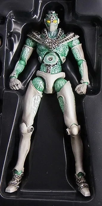 Jojo no Kimyou na Bouken - Stardust Crusaders - Hierophant Green - Super Action Statue - Swarovski ver. (Medicos Entertainment)