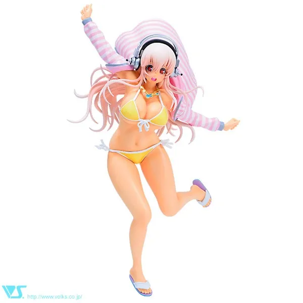 SoniComi (Super Sonico) - Sonico - CharaGumin - 1/8 - Moamoa Parka Swimsuit, Suntan ver. (Volks)