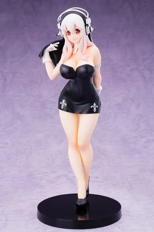 SoniComi (Super Sonico) - Sonico - Concept Figure - Holy Girl, Black ver. (FuRyu)
