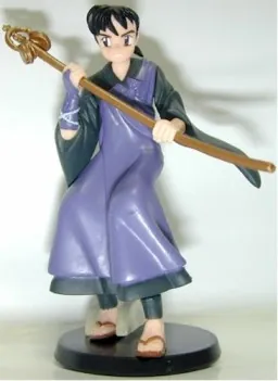 Sengoku Otogizoushi: InuYasha - Miroku - Gashapon - HG Series - HG Series Rumic World Inuyasha 2 (Bandai)