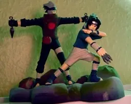 Naruto - Hatake Kakashi - Uchiha Sasuke (Bandai)