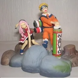 Naruto - Haruno Sakura - Uzumaki Naruto - Polystone Collection - Scene 0-1 (Bandai)
