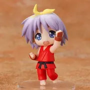 Lucky☆Star - Street Fighter IV - Hiiragi Tsukasa - Ken Masters - Nendoroid Petit - Nendoroid Puchi Lucky☆Star x Street Fighter Set (Good Smile Company)