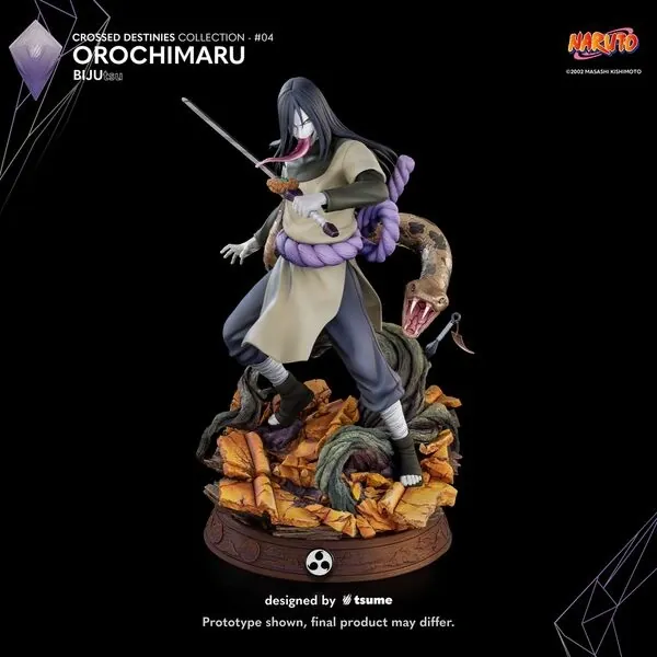 Naruto - Orochimaru - Bijutsu - Crossed Destinies Collection (#04) - 1/4 (Tsume)