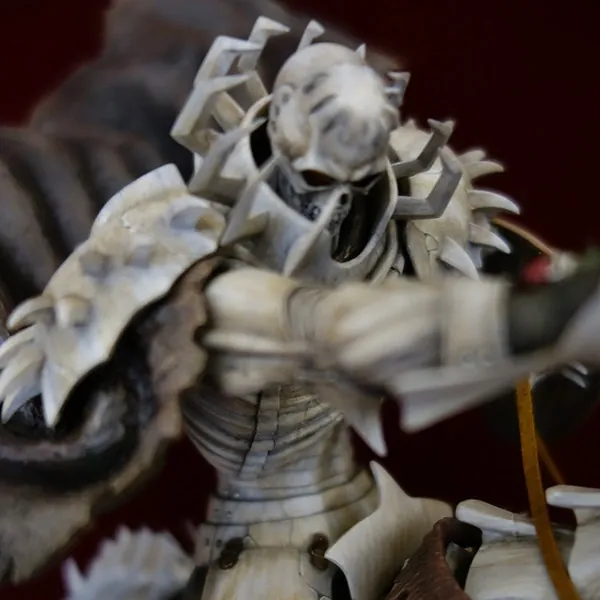 Berserk - Dokuro no Kishi - 1/10 - No.490 Skull Knight 2019 White Skeleton Version- Limited Edition I(with attachment of Senma Soldier ) (Art of War)