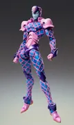 Jojo no Kimyou na Bouken - Ougon no Kaze - King Crimson - Super Action Statue (#72) - Ver.Blue (Medicos Entertainment)