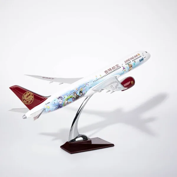 Genshin Impact - Furina - Nahida - Paimon - Raiden Shogun - Traveler (Aether) - Traveler (Lumine) - Venti - Zhongli - Genshin Impact x Juneyao Air - Model Airplane - 1/150 - Boeing 787-9 (Juneyao Air)