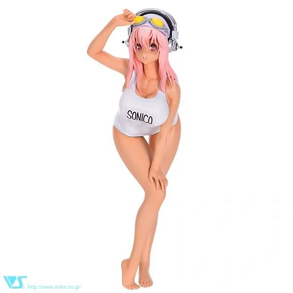 SoniComi (Super Sonico) - Sonico - CharaGumin - 1/8 - in Poolside, Hiyake ver. (Volks)