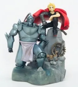 Hagane no Renkinjutsushi - Alphonse Elric - Edward Elric - Book in Figure (Square Enix)