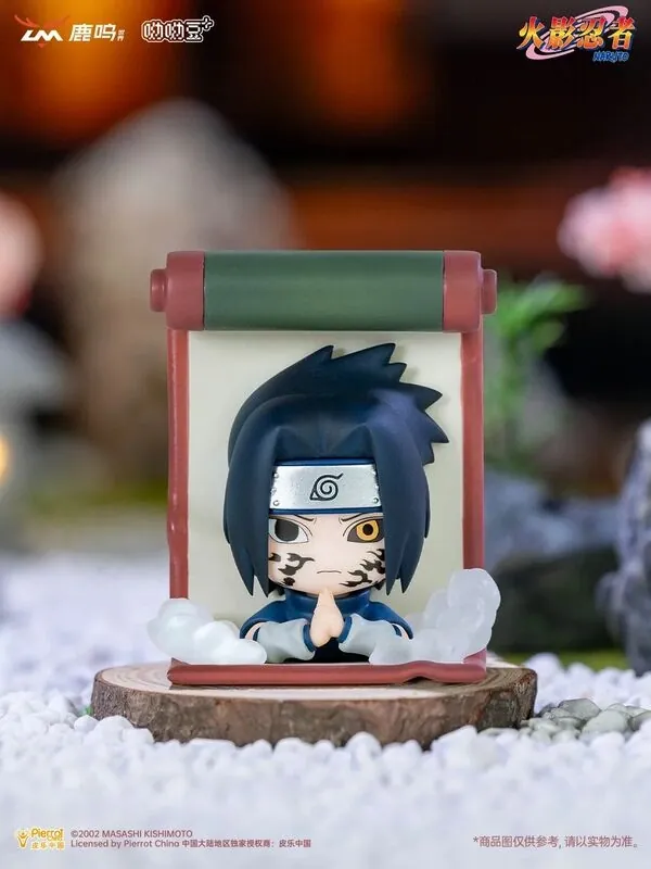 Naruto - Uchiha Sasuke - Magnet Figure - Naruto Secret Scroll Series Magnet Yoyo Doll+ - Yoyo Doll+ - Secret B (Luming Wenhua)