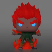 Naruto Shippuuden - Maito Gai - POP! Animation (824) - POP! Vinyl - Eight Gates, Glow in the Dark (Funko Toys)