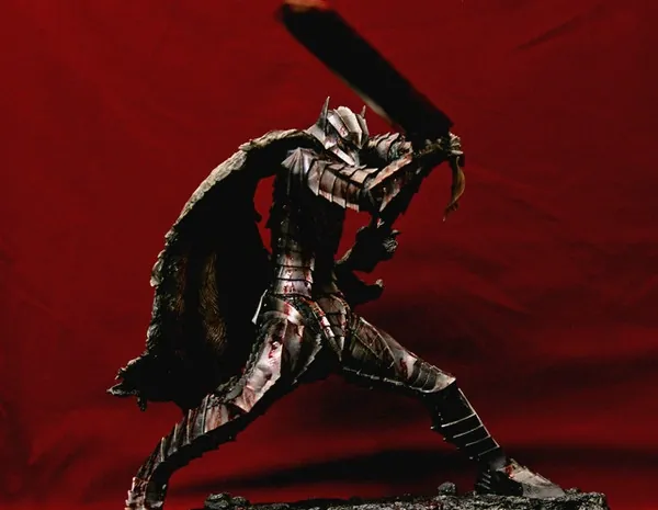 Berserk - Guts - 1/6 - 20th Anniversary Model - Black Version (Art of War)