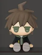 Danganronpa 1 2 Reload - Naegi Makoto - Choco Rubber! - Danganronpa 1・2 Reload Jitot Rubber Figure - Jitot - Rubber Figure (Can Do, Daiso, Friend, Seria)