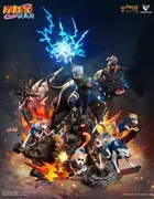 Naruto Shippuuden - Akino - Bisuke - Bull - Guruko - Hatake Kakashi - Pakkun - Shiba - Urushi - Uuhei - Titanium Alloy Series - 1/6 (TriEagles Studio)