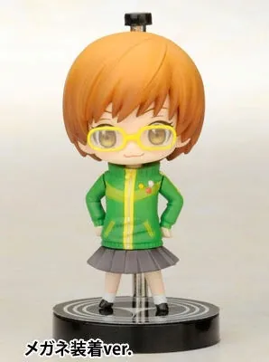 Persona 4 - Satonaka Chie - One Coin Grande Figure Collection - Persona 4 One Coin Grande - Glasses ver. (Kotobukiya)