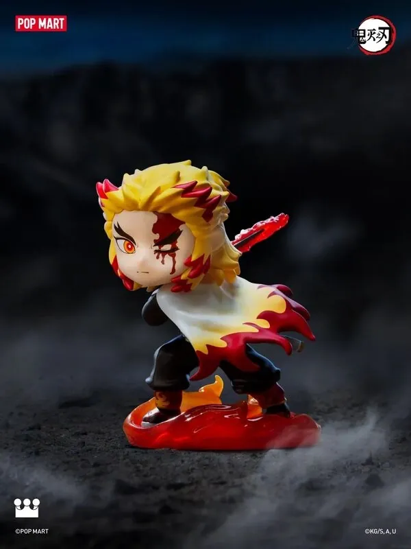 Kimetsu no Yaiba - Rengoku Kyoujurou - Kimetsu no Yaiba Battle Series Figures - Secret B (Pop Mart)