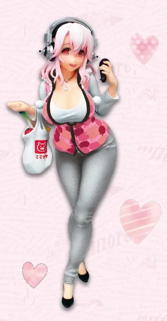 SoniComi (Super Sonico) - Sonico - Anniversary, Pink (FuRyu)