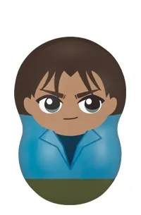 Meitantei Conan - Hattori Heiji - Bandai Shokugan - Candy Toy - Coo'nuts - Coo'nuts Meitantei Conan (6) (Bandai)