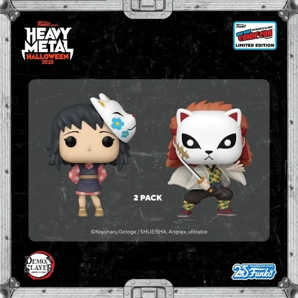 Kimetsu no Yaiba - Sabito - POP! Animation - POP! Vinyl - 2 Pack (BoxLunch, Funko Toys)