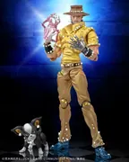 Jojo no Kimyou na Bouken - Stardust Crusaders - Hermit Purple - Iggy - Joseph Joestar - Super Action Statue - Crystal Limited Edition (Medicos Entertainment)