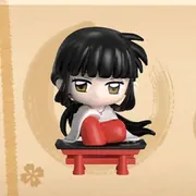 Sengoku Otogizoushi: InuYasha - Kikyou - Inuyasha Sitting in a Row (LDCX)