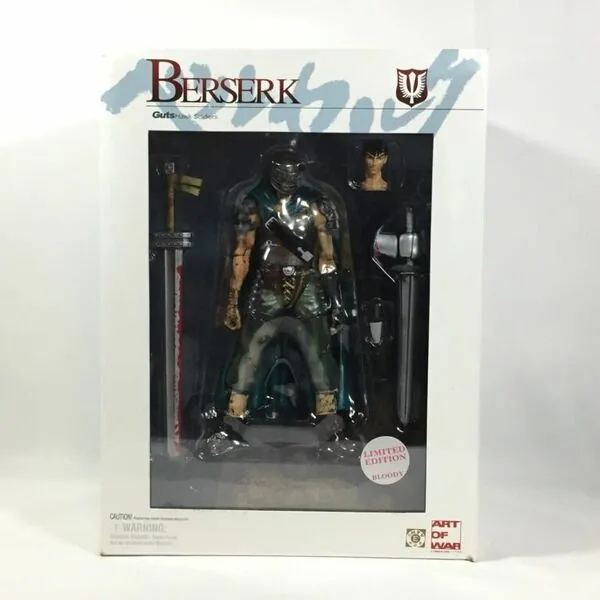 Berserk - Guts - Limited Edition Bloody, Hawk Soldier (Blue Mantle) (Art of War)