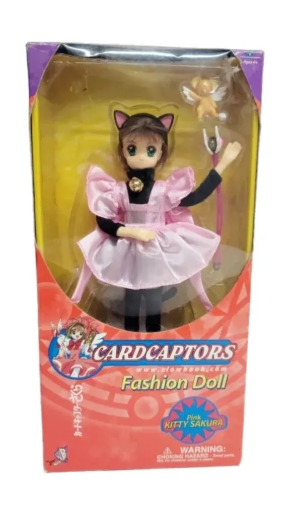Card Captor Sakura - Kero-chan - Kinomoto Sakura - Cardcaptors Fashion Doll - 1/8 - Pink Kitty Sakura (Trendmasters)