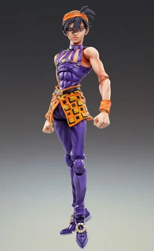 Jojo no Kimyou na Bouken - Ougon no Kaze - Aerosmith - Clash - Formaggio - Narancia Ghirga - Super Action Statue (#44) (Medicos Entertainment)
