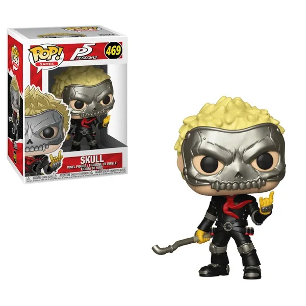Persona 5 - Sakamoto Ryuji - Pop! Games (469) - POP! Vinyl (37409) - Skull (Funko Toys)