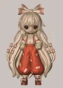 Touhou Project - Huziwara no Mokou (Serataitou)