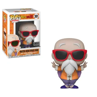 Dragon Ball Z - Muten Roshi - POP! Animation (381) - POP! Vinyl - Peace Sign (Funko Toys, FYE)