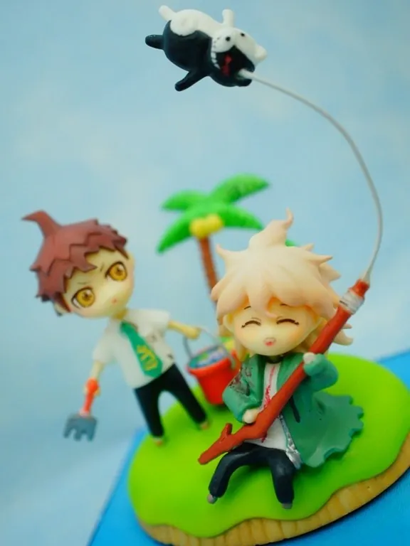 Super Danganronpa 2: Sayonara Zetsubou Gakuen - Hinata Hajime - Komaeda Nagito - Monokuma - Hinata to Komaeda no Island (Asobune)