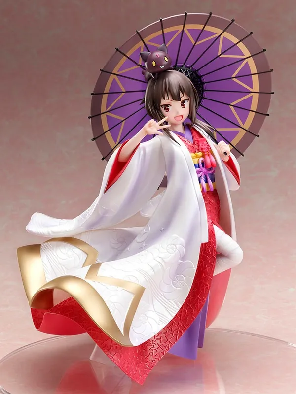 Eiga Kono Subarashii Sekai ni Shukufuku o! Kurenai Densetsu - Chomusuke - Megumin - F:Nex - 1/7 - Shiromuku (FuRyu)