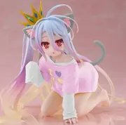 No Game No Life - Shiro - Desktop Cute - Nekomimi T-Shirt ver., Renewal (Taito)
