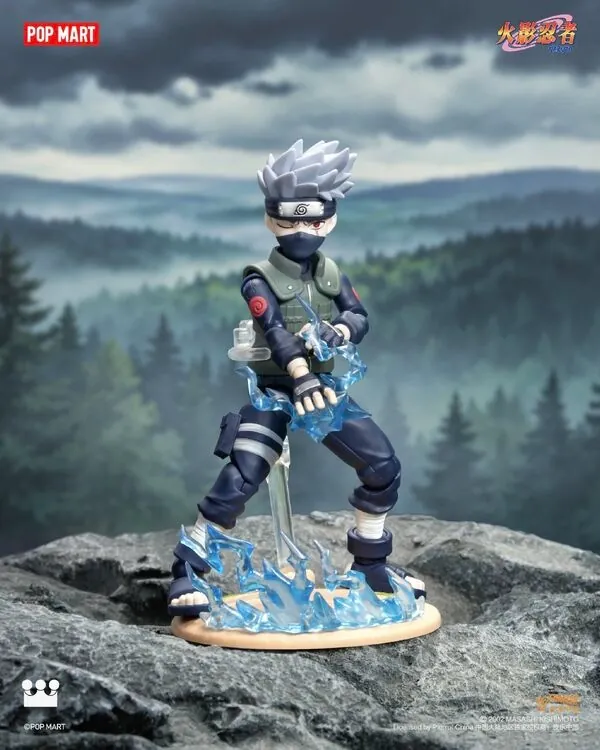 Naruto - Hatake Kakashi - Pop Action Classic Naruto: Chunin Exams Series Figures - Secret (Pop Mart)