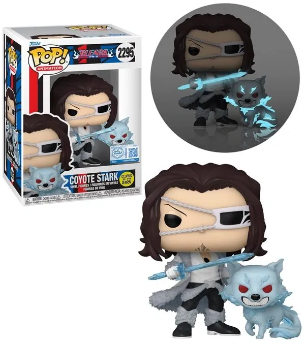 Bleach - Coyote Starrk - POP! Animation (2295) - POP! Vinyl - Glow in the Dark (Funko Toys, GameStop)