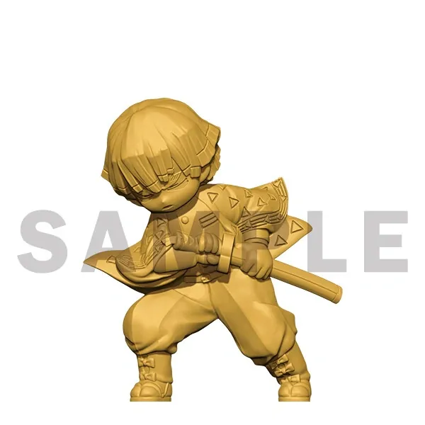 Kimetsu no Yaiba - Agatsuma Zenitsu - Eraser Figure - Kimetsu no Yaiba Kimekeshi Collection (Aniplex)
