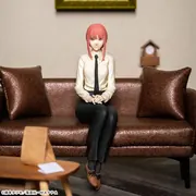 Chainsaw Man - Makima - Premium Chokonose Figure (SEGA)