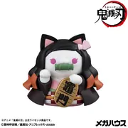 Kimetsu no Yaiba - Kamado Nezuko - Kimetsu no Yaiba Kimetsu no Yaiba Nyanko Manekineko ver. 2 - Mega Cat Project (MegaHouse)